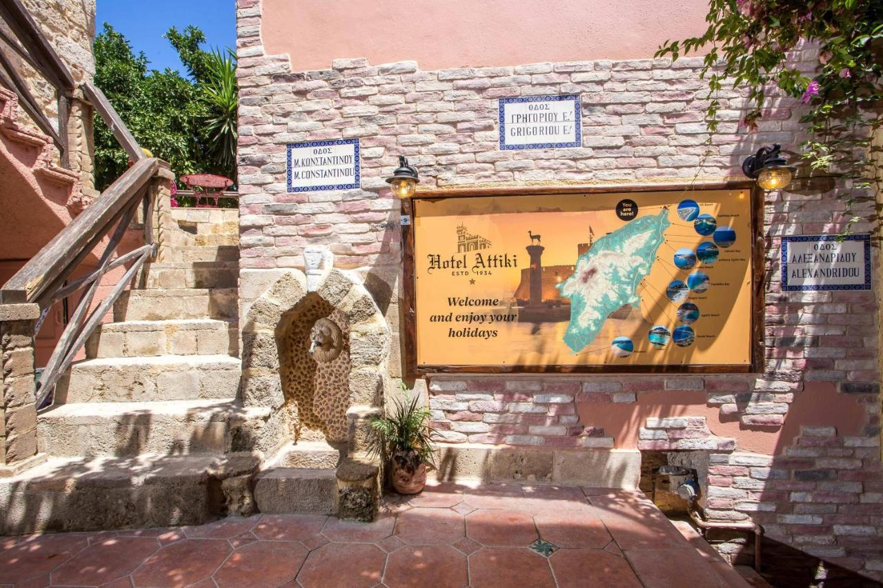 Attiki Hotel Rhodes City Exterior photo